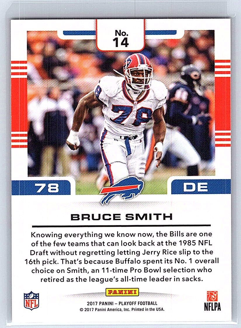 PANINI NFLカード IMMACULATE COLLECTION BRUCE SMITH BILLS 08/10 #RM27 送料無料 中古 IT1 楽天市場】【中古】 PANINI NFLカード IMMACULATE COLLECTION