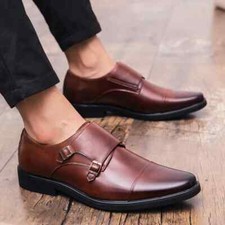 Shoes Men Formal Dress Shoes Gentleman Brogue Shoes Men Oxfords Shoes