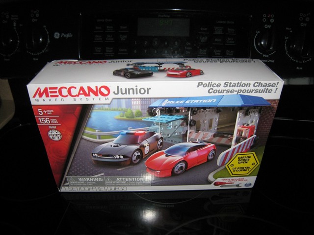 MECCANO JUNIOR~POLICE STATION CHASE! MODEL BUILDING SET~ 156 PC'S~#16107~NEW! | eBay