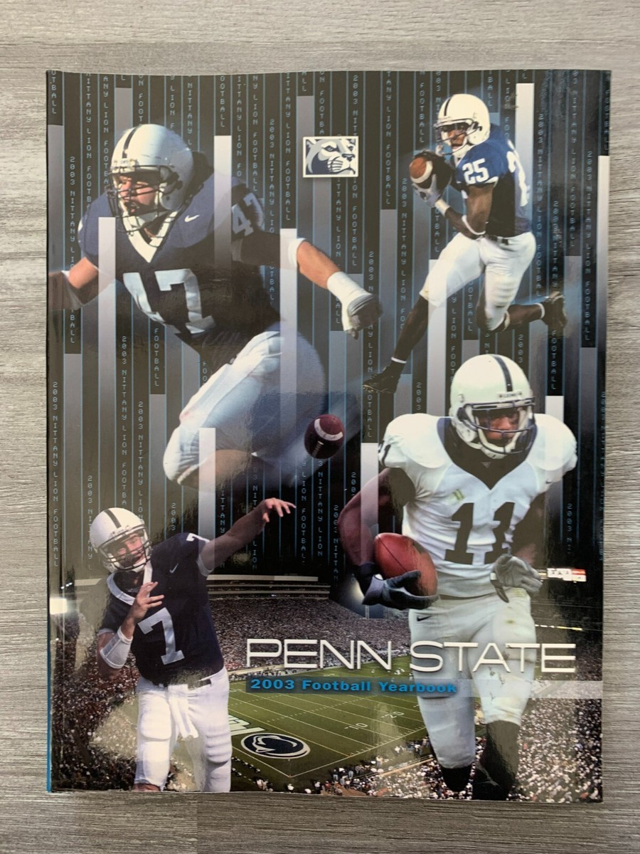 2003 PENN STATE College Football Yearbook FVF 7.0 w/ Schedule