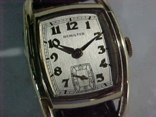 Fantastic 1939 Hamilton Dodson Watch Totally Restored Yellow Gold Filled