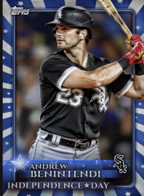 [DIGITAL] Topps Bunt - Andrew Benintendi - Independence Day 23 S1 - Blue Base