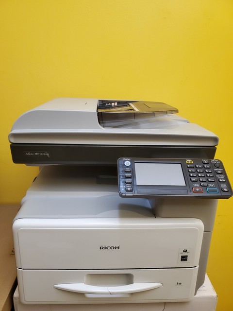 Ricoh Aficio MP 301spf Multifunction Copier Printer Scanner for sale online  | eBay