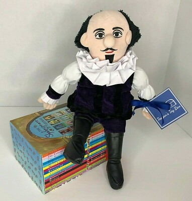 The Shakespeare Stories Matthews & Ross 16 Book Boxed Set & Little Thinker Plush