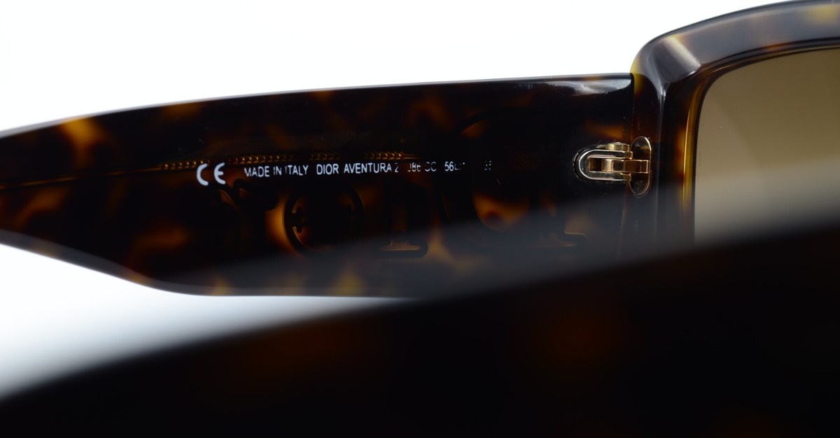 CHRISTIAN DIOR Sonnenbrille AVENTURA 2 Tortoise Gold Luxus