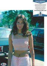 JACLYN SMITH SIGNED 'CHARLIE'S ANGELS' 8x10 PHOTO G ACTRESS BECKETT COA BAS
