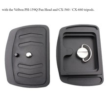 1PC Quick release plate for Velbon DF60 Tripod or S-6000 Tripod with PH-159 Head
