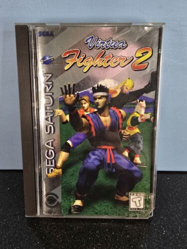 Virtua Fighter 2 - Sega Saturn Video Game USA NTSC Complete With Manual 1995 - Picture 18 of 18