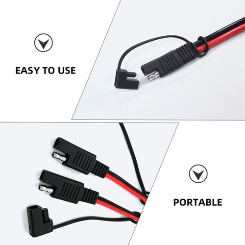 15 Pcs Dust-proof Cover Waterproof Cap For Sae Plug Protector Connectors - Photo 12 sur 12
