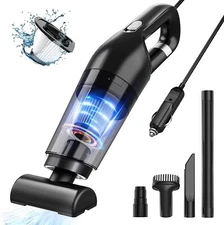5 in 1 Car Vacuum Handheld Vacuum Cleaner Lightweight Strong Suction 120W corded