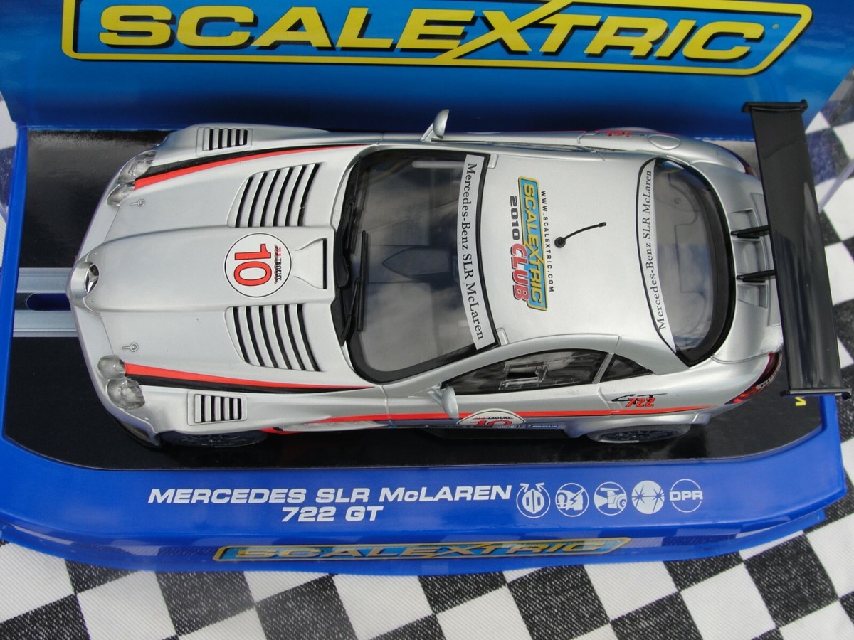 SCALEXTRIC MERCEDES SLR MCLAREN 722 GT C3116 1:32 SLOT NEW OLD
