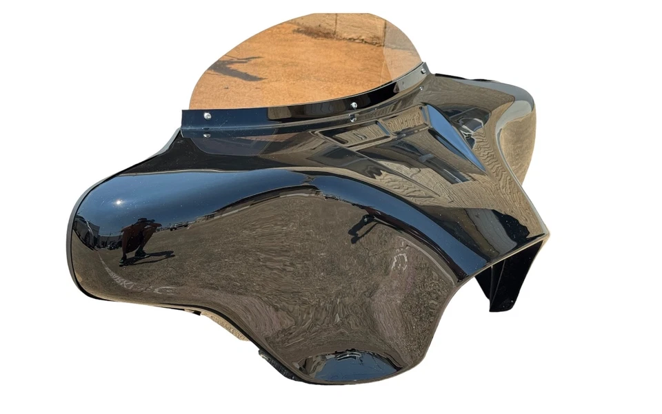 Harley Davidson Glossy Detachable Batwing Road King Fairing 4x5 Road King 94-20 - Image 3 of 4