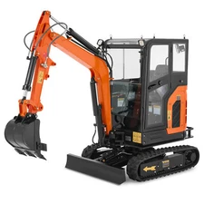 2.5Ton 25hp Mini Excavator Mini Digger Crawler Perkins Diesel EPA Engine Cabin