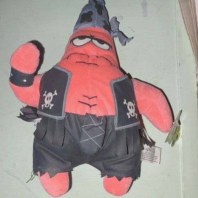 Nickelodeon SpongeBob SquarePants Patrick Star Pirate Plush Stuffed Animal