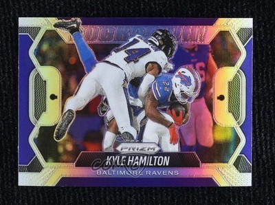 2025 Panini Prizm Lockdown! Kyle Hamilton #7 0w8p