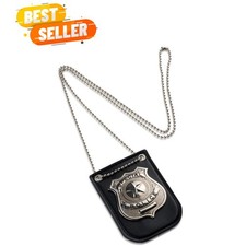 Educational Police Badge for Kids - Durable Safe Pretend Play Accessory