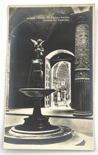 Postcard Cortile del Palazzo Vecchio Fontana del Verrocchio Florence Italy