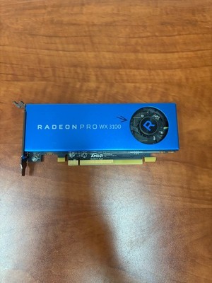 HP AMD Radeon Pro WX 3100 4GB GDDR5 DP 2x Mini DP FP Video Card 