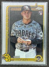 2025 Topps Chrome Update Series Will Wagner Rookie RC #USC111