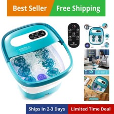 Foot Spa with Heat and Massage Electric Rotary Massage Includes A Remote Cont...