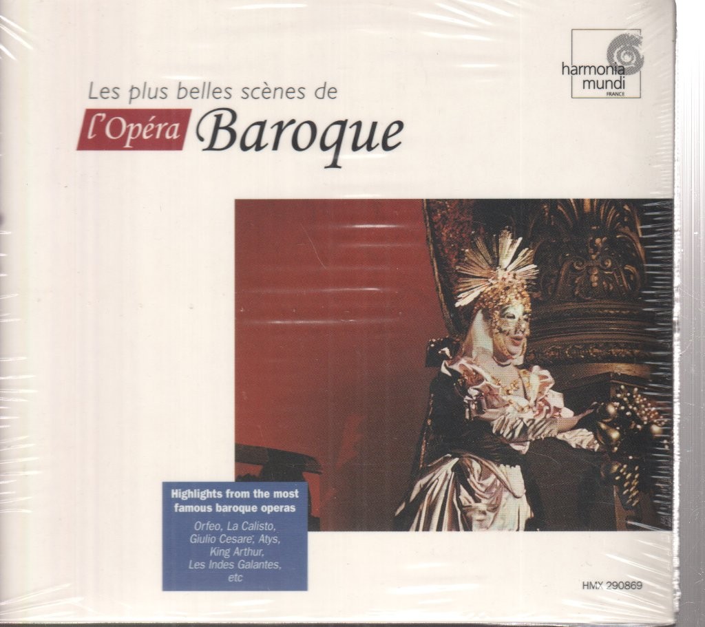 HMX290869 Various Artists Les Plus Belles Scènes de L'opéra Baroque CD France