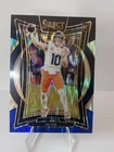 2024 Panini Select - Concourse Bo Nix #30 Black & Blue Shock Prizm (RC)
