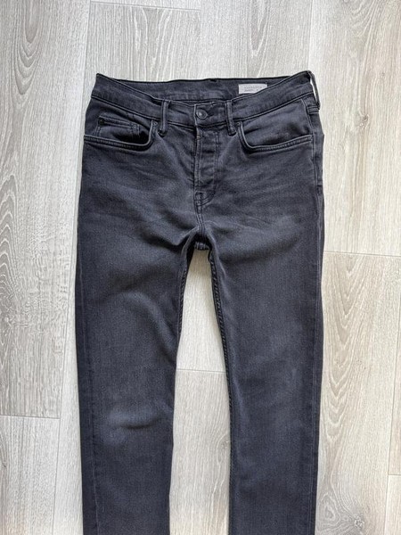 Men AllSaints Jeans Black Denim 30 / S / 44