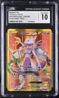 POKEMON CGC 10 LOW POP MEWTWO EX BREAKTHROUGH 164/162 2015 SECRET RARE HOLO