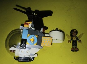 LEGO DC Super Hero Girls 41234 - BUMBLEBEE HELICOPTER INCOMPLETE RETIRED SEE PIC
