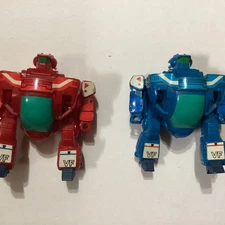 Vtg Takatoku VF-1J(1S) Valkyrie Variable Fighter Macross Robotech Max & Miria SD