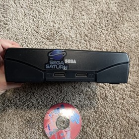 Sega Saturn MK-80000A Game Console Only UNTESTED POWERS ON AS IS Good Condition