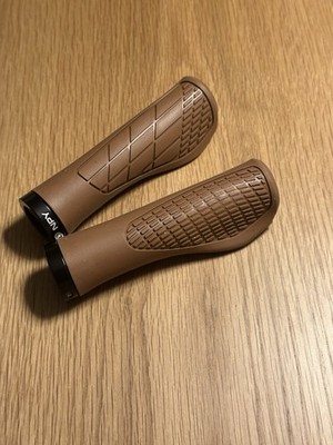 Braune Fahrradgriffe Ergonomisch Hart TPU Gummi