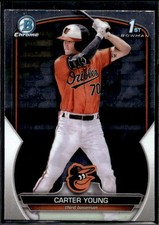 2023 Bowman Chrome #BCP-183 Carter Young Prospects