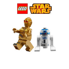 LEGO® Star Wars R2-D2 und C-3PO Droiden Figuren | Original UK | Verkäufer