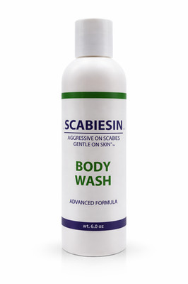 Scabiesin Body Wash 6.0oz   Shower & Bath Treatment for Scabies-Prone Skin