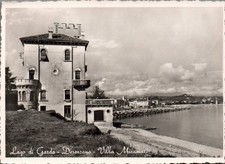 Brescia Desenzano Villa Miramar, provino x cartolina F.  Grande non spedita