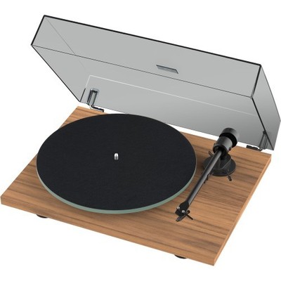 Pro-Ject T1 Evo Schallplattenspieler Walnuss inkl. Ortofon OM10 | Neu