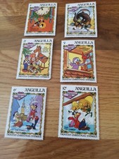 Briefmarken ANGUILLA Walt Disney