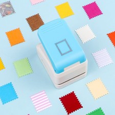 Postage Stamp Embossing Punch for Scrapbooking Journaling Craft Card Making