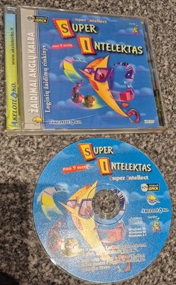 Super Intelektas (Super Intellect) (2001) Litauische PC CD-ROM Bildung Puzzles