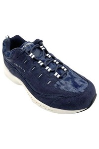Easy Spirit Romy, Scarpe da Ginnastica Donna, Bianco Nero, 38 EU Larga