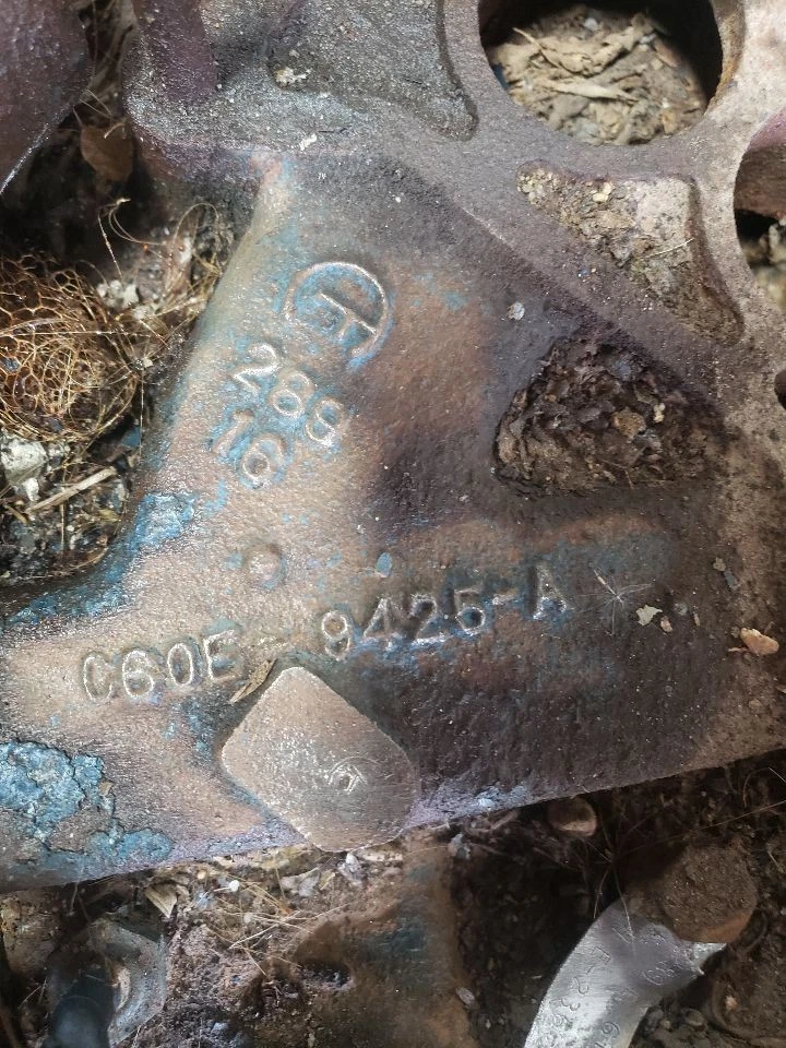 Core Long Block Engine 8-289 Fits 1967 FORD MUSTANG 1266184 - Image 3 of 4