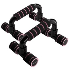 Push Up Bars Gym Exercise Equipment Fitness 1 Pair Pushup Handles with Cushio...