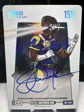 Bo Jackson Battle Arena Alpha Update #BFA-169 Eric Dickerson Debut Steel Auto DC