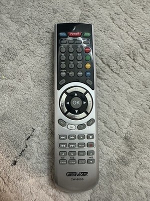 CaptiveWorks CW-800S Remote Control OEM Original Satellite Receiver Remote