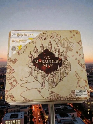 DIVAS WORLD Harry Potter Marauders Karte 550 Teile Puzzle Dose Collectors Edition