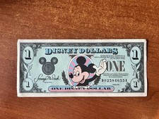 Disney Dollar Mickey! 1990 !