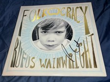 Rufus Wainwright Signed Vinyl Album With Proof