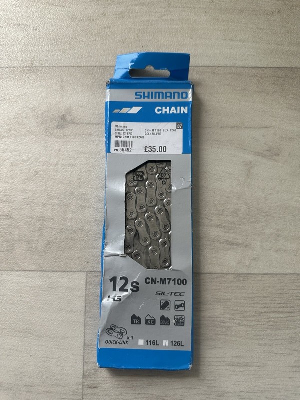 Shimano 12 speed chain CN-M7100 126 linkBrand new