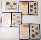 FOUR COLLECTABLE Decimal Coin Sets In Cases
